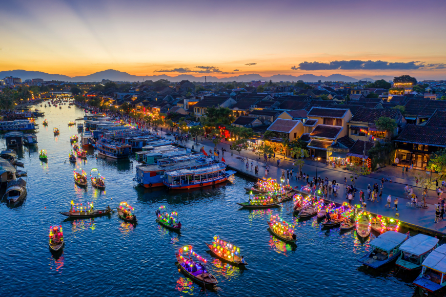 Hoi-An-ancient-town-sunset-panoramic-view